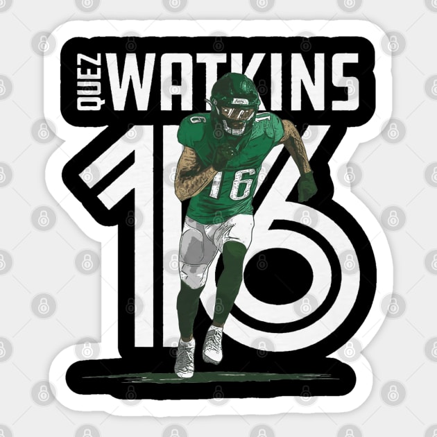 Quez Watkins Philadelphia Inline Sticker by MASTER_SHAOLIN